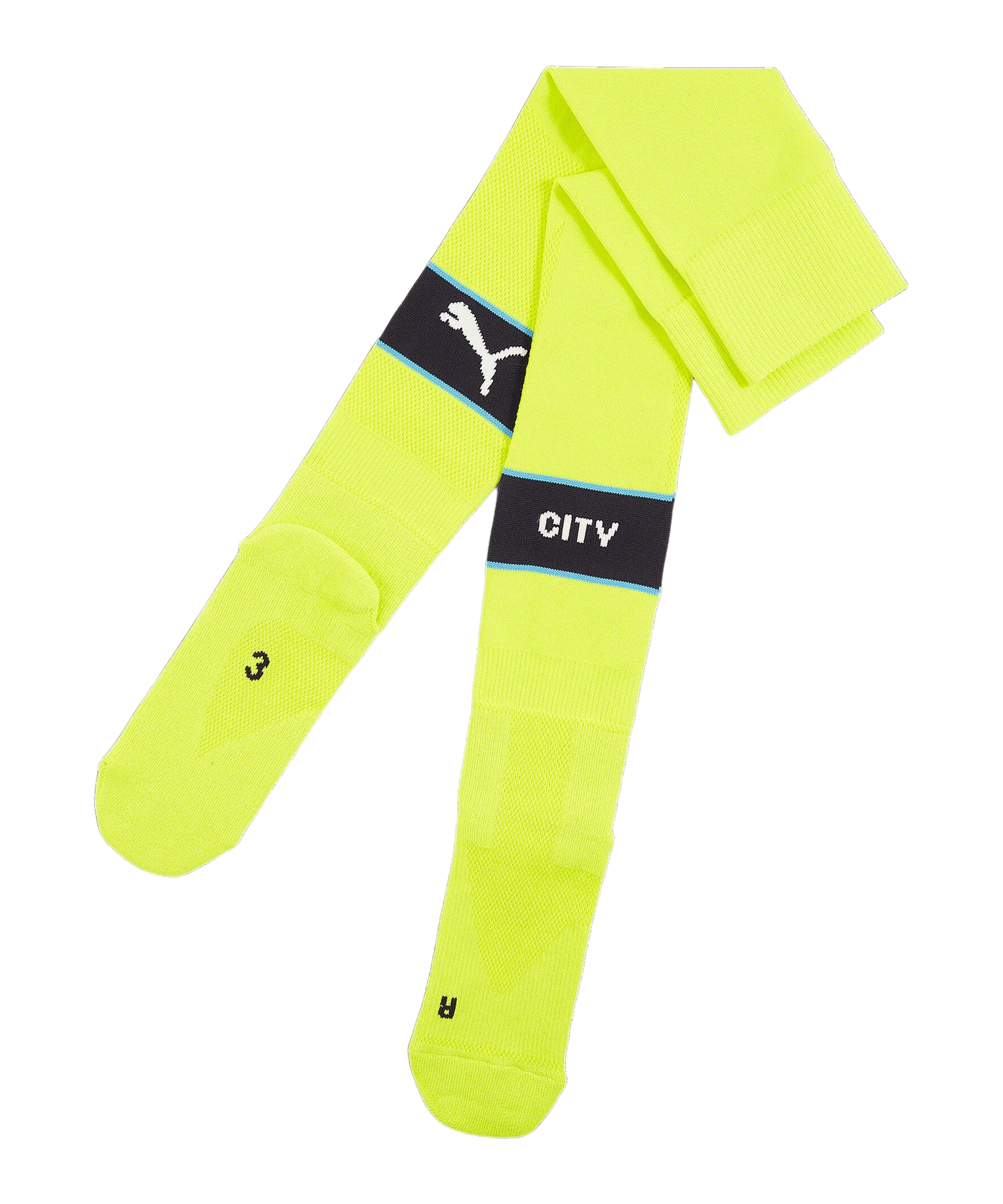 PUMA Manchester City Strumpfstutzen Away 2024/2025 Gelb F10