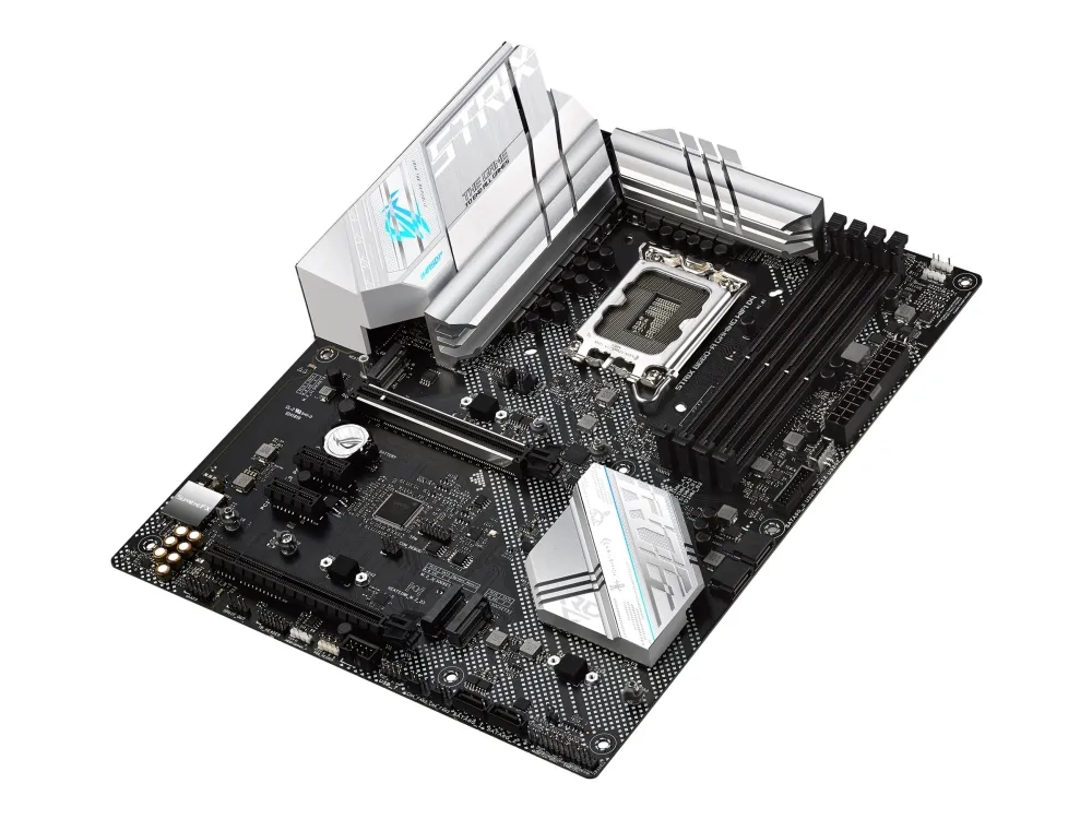 ASUS ROG STRIX B660-A GAMING WIFI D4 - Bundkort - ATX - LGA1700 sokkel - B660 Chipset - USB-C Gen 2x2, USB 3.2 Gen 1, USB-C Gen1, USB 3.2 Gen 2, USB-C Gen2 - 2.5 Gigabit LAN, Wi-Fi 6, Bluetooth - onboard grafik (CPU påkrævet) - HD Audio (8-kanaler)