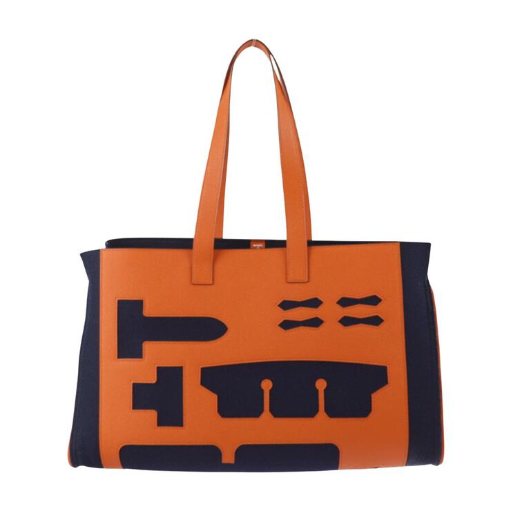 Hermès Vintage Hermès Shoulder Bag Orange