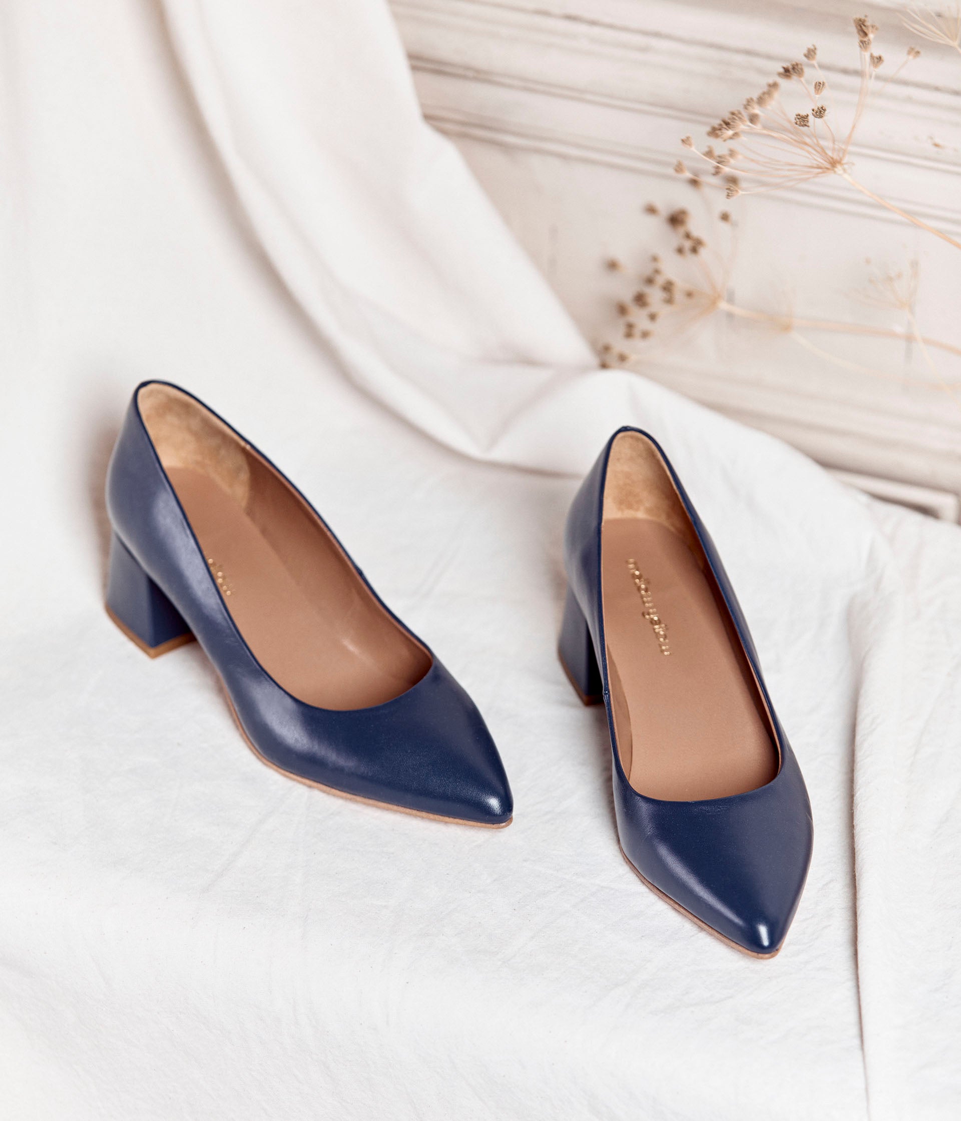 Escarpins marine Giulia