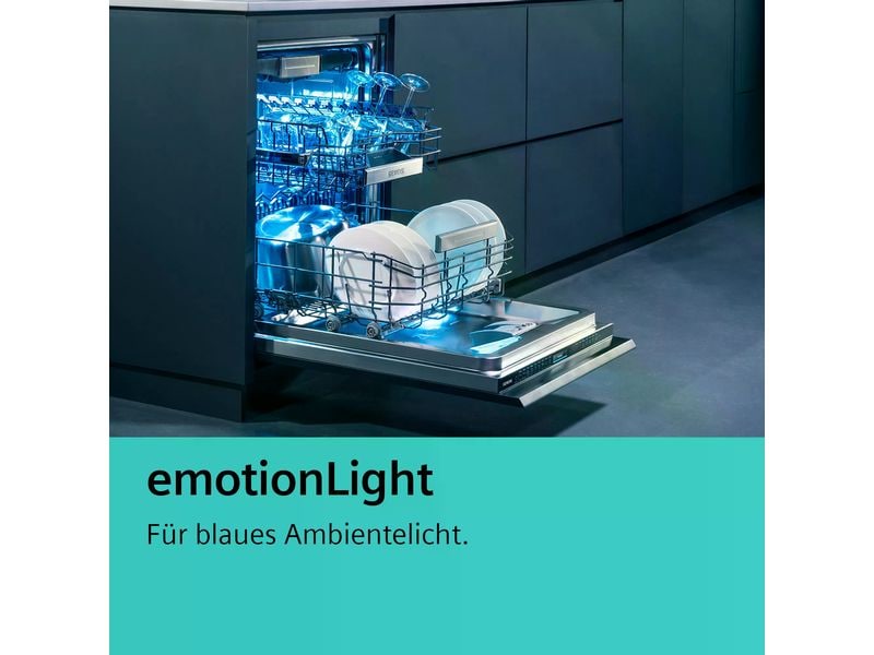 Siemens Einbaugeschirrspüler iQ500 SR65ZX22ME Vollintegrier Vollintegrierter Geschirrspüler