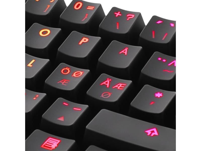 DELTACO Gaming-Tastatur GAM-075 Mini-Gaming-Keyboard mit RGB-Beleuchtung
