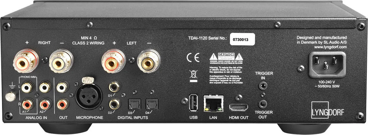 Lyngdorf TDAI-1120 Amplis hi-fi stéréo