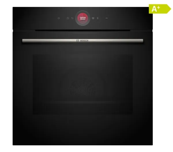 Bosch Serie | 8 HBG7221B1 - Ovn - til indbygning - Wi-Fi - niche - bredde: 56 cm - dybde: 55 cm - højde: 58.5 cm - med selv-rengøring - Klasse A  - sort