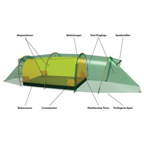 Hilleberg - Kaitum 3 GT - Tente 3 places