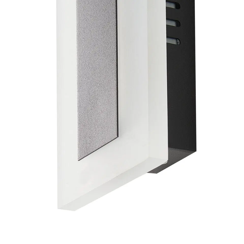 SAVANE - Wandlamp - Zwart - 80 cm - Staal