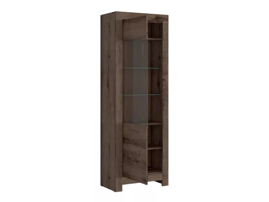 Vitrine 2 portes Adam Bois foncé
