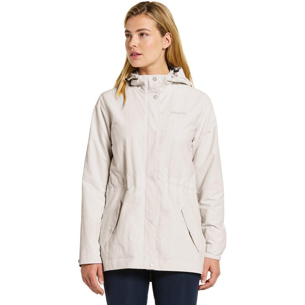 Didriksons Maria Parka Damen white foam
