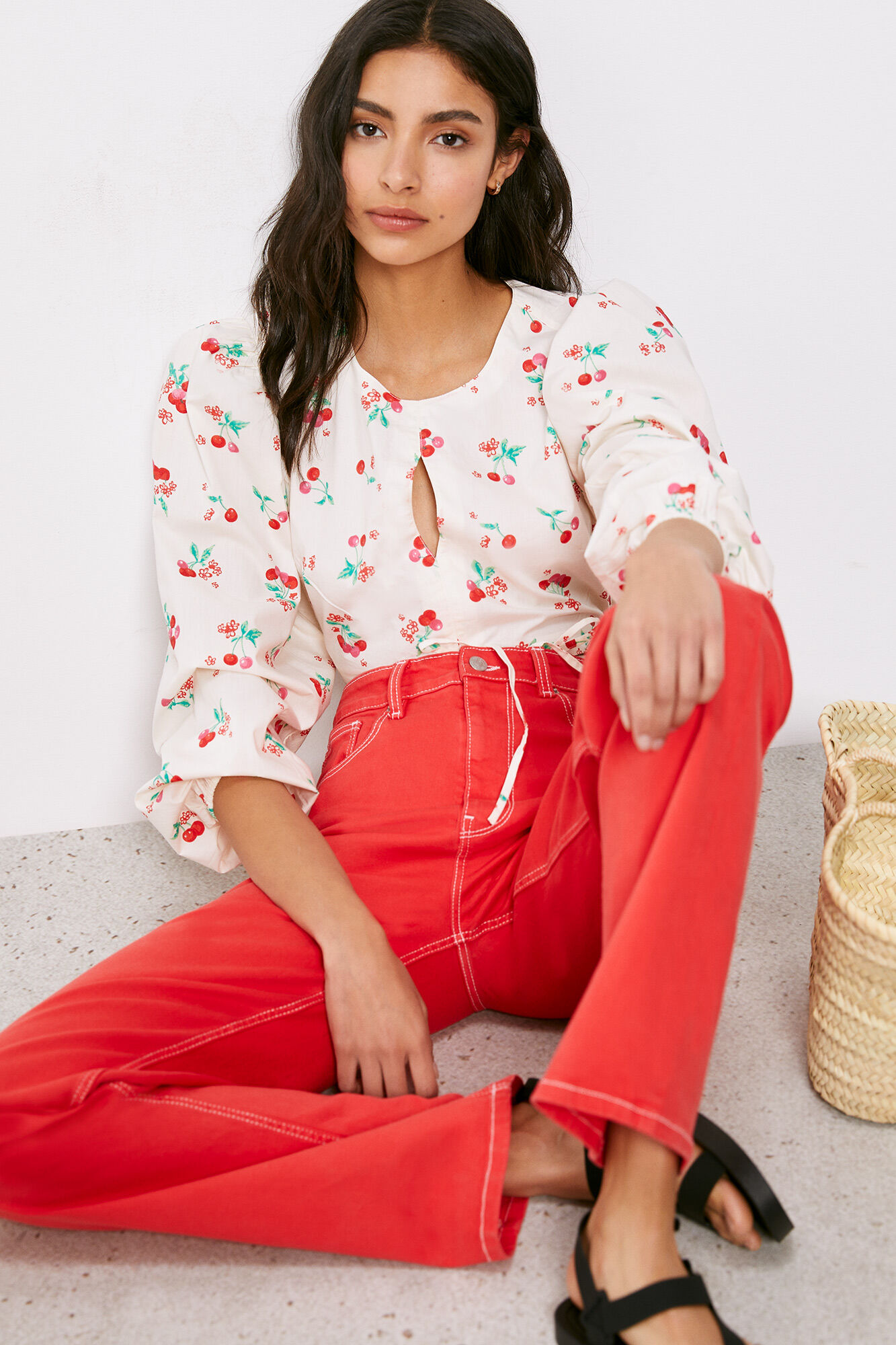Blusa Joaninha - marrom