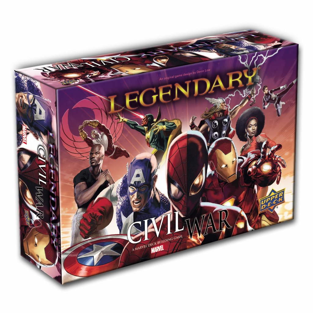 Legendary : Marvel Deck Building - Civil Wars Expansion