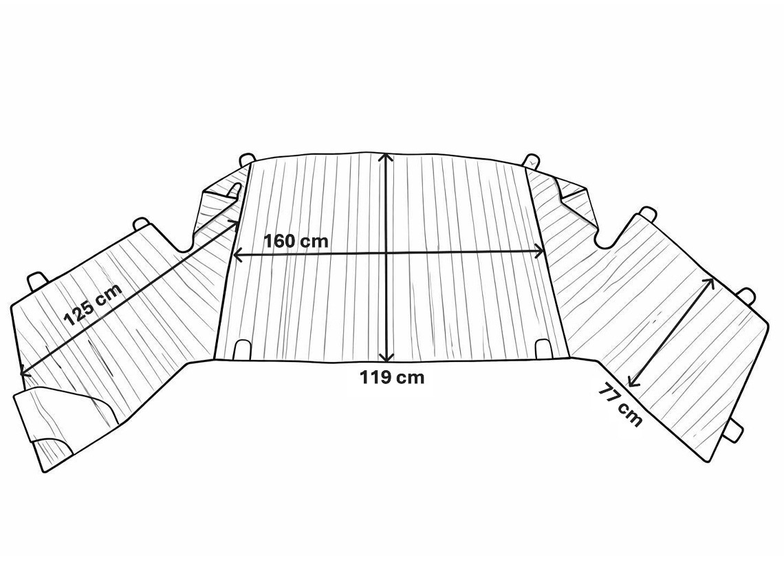 Obelink Ducato privacy screen