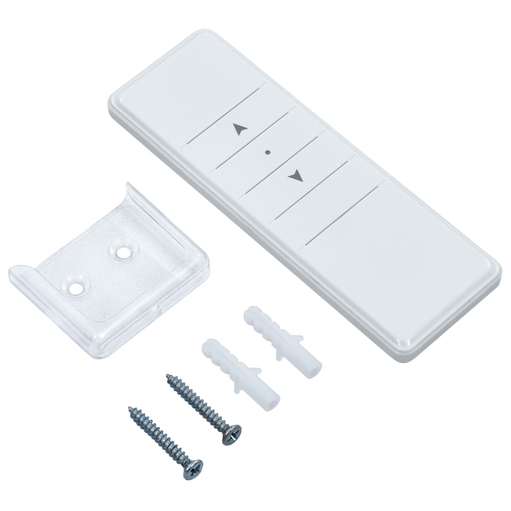 Auvent rétractable crème 4,5x3 m tissu et aluminium