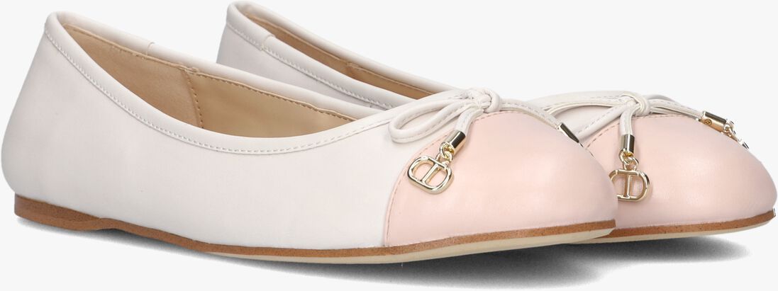 TWINSET MILANO beige twinset milano ballerina's 241tcp110