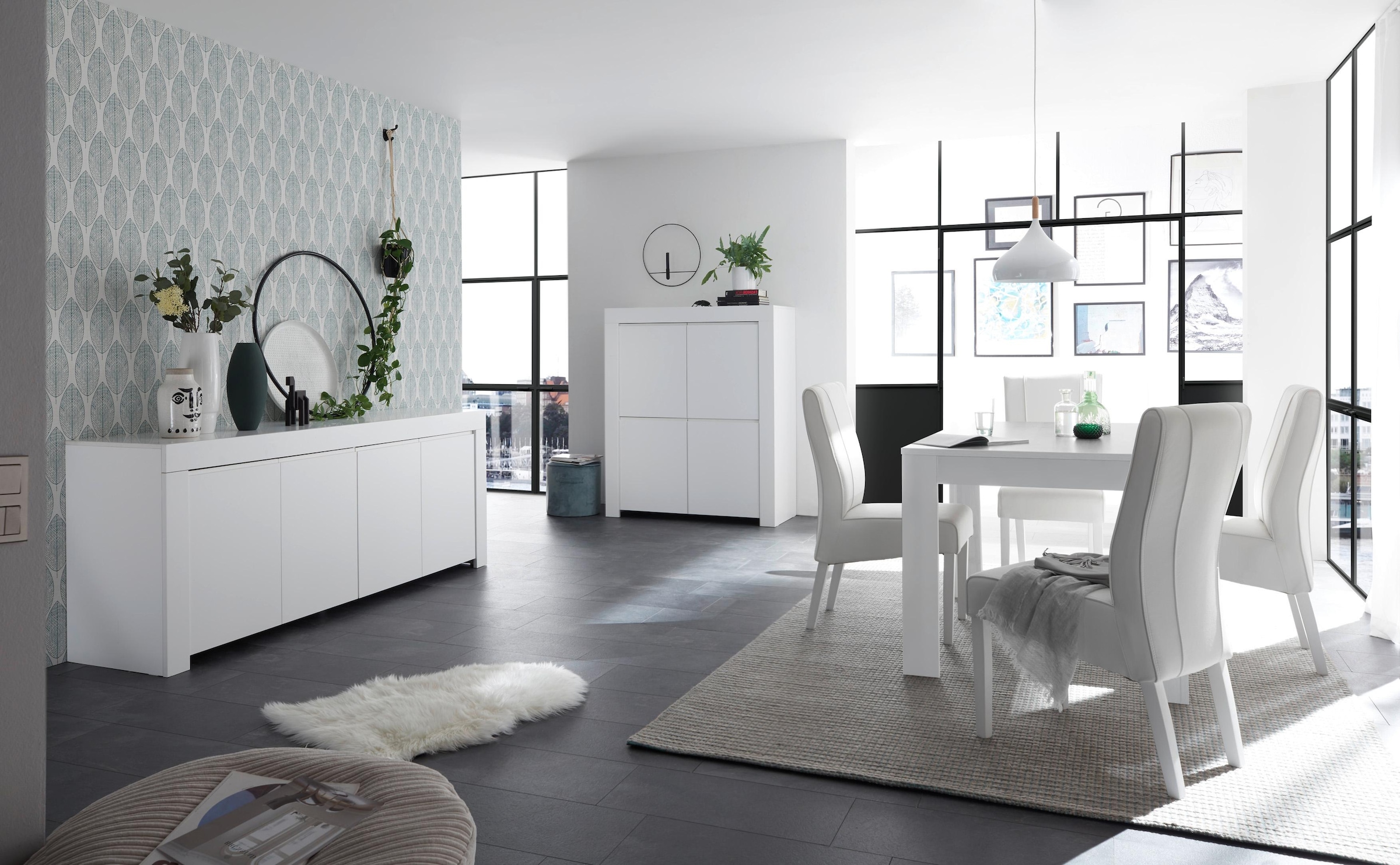 INOSIGN Esstisch »Firenze« Beite 137-185 cm, inkl. Ansteckplatte