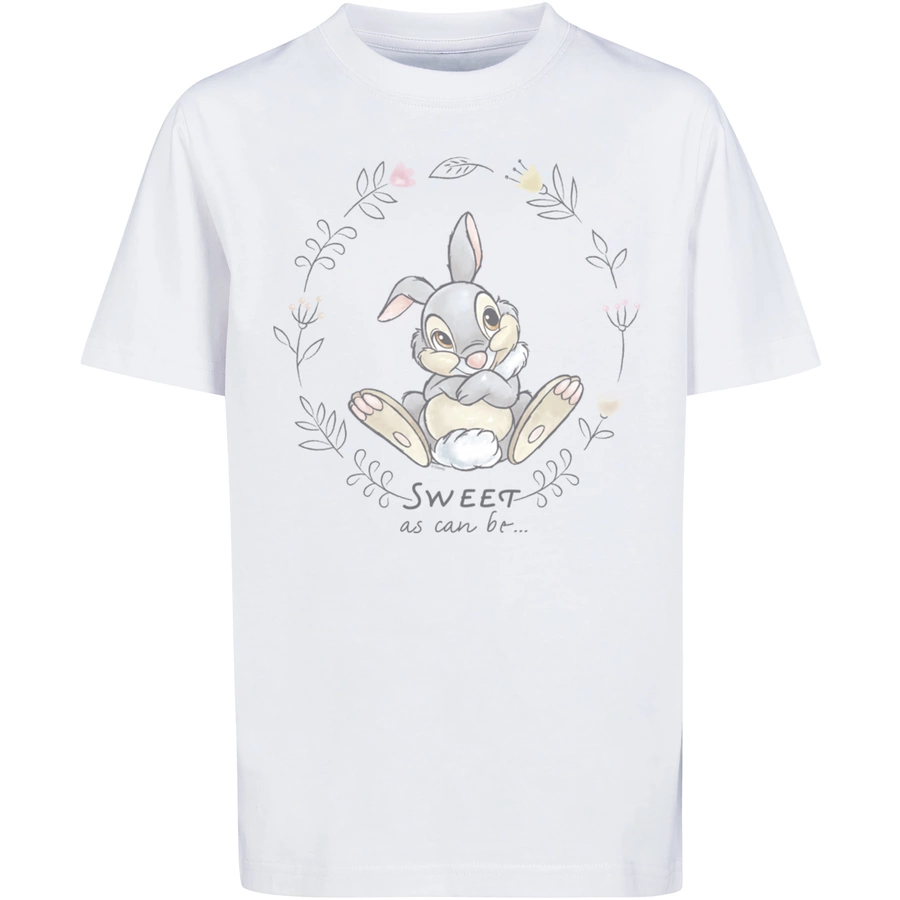F4NT4STIC T-Shirt  Bambi Klopfer Sweet As Can Be weiß