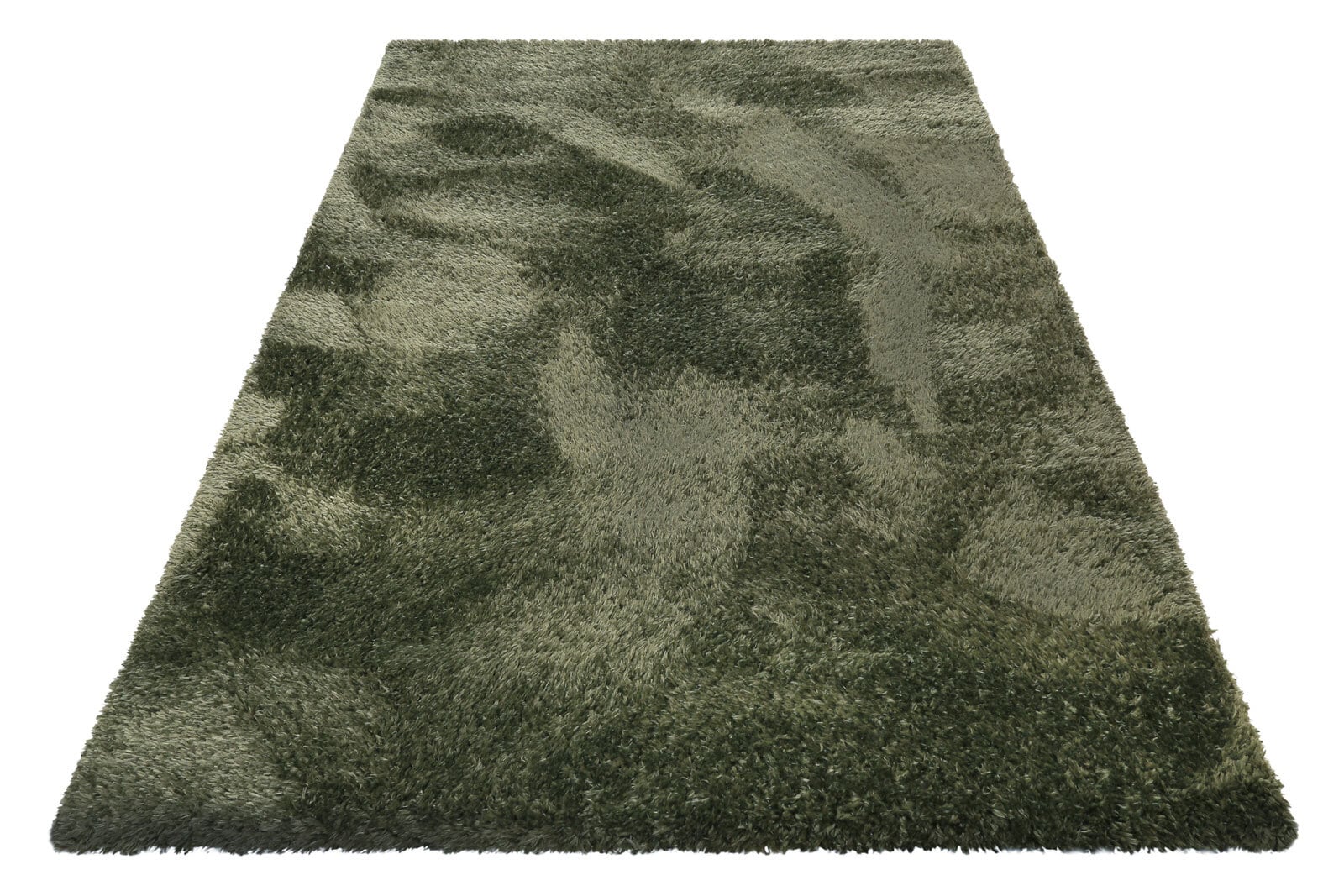 ESPRIT Hochflorteppich YOGI 133 x 200 cm grün