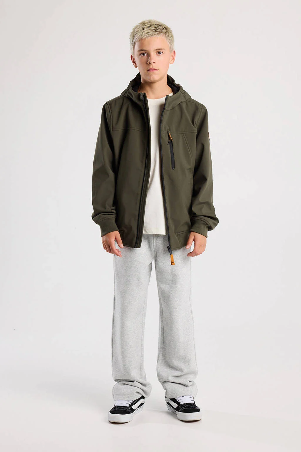 America Today softshell jas herfst groen