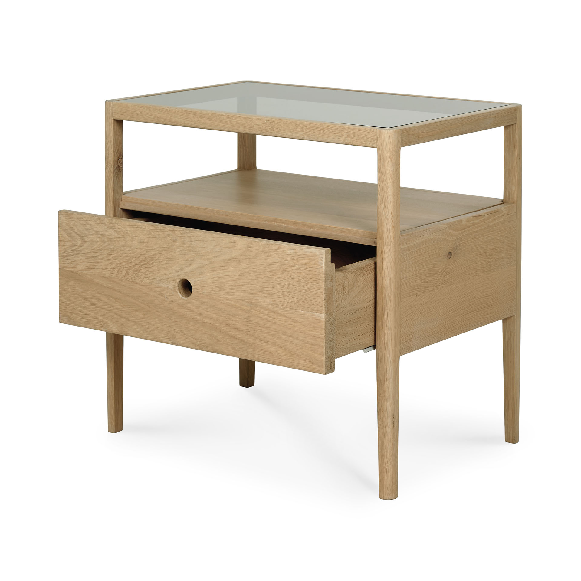 Ethnicraft nachtkastje Spindle Oak