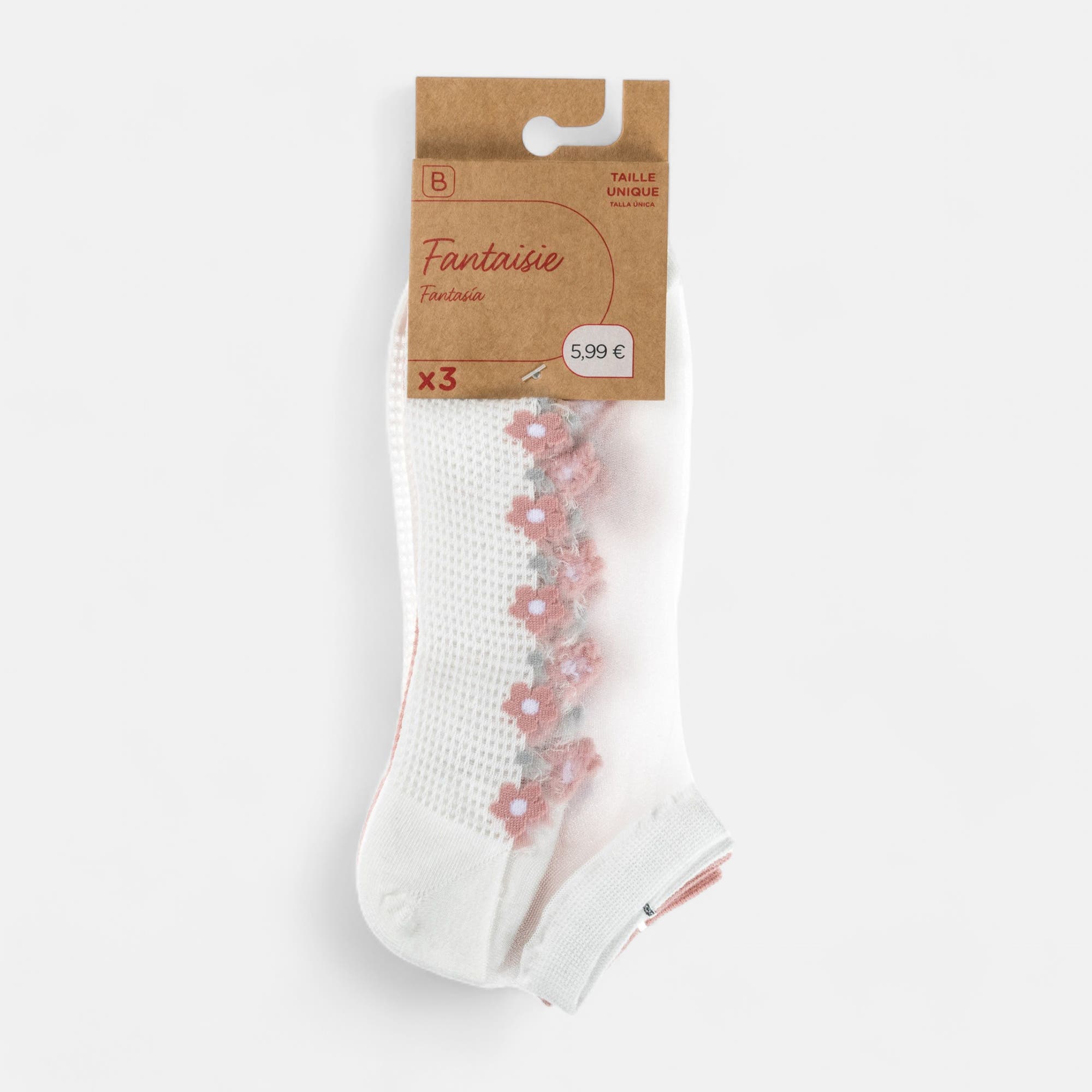 Chaussettes Femme rose