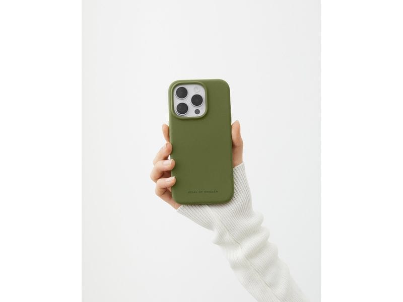Ideal of Sweden Silicone iPhone 15 Pro Max Khaki Silikon-Backcover für das Apple iPhone 15 Pro Max