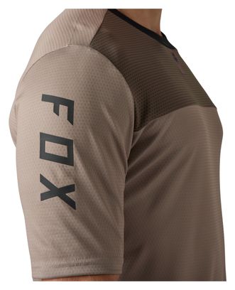 Maillot Manches Courtes Fox Defend Beige