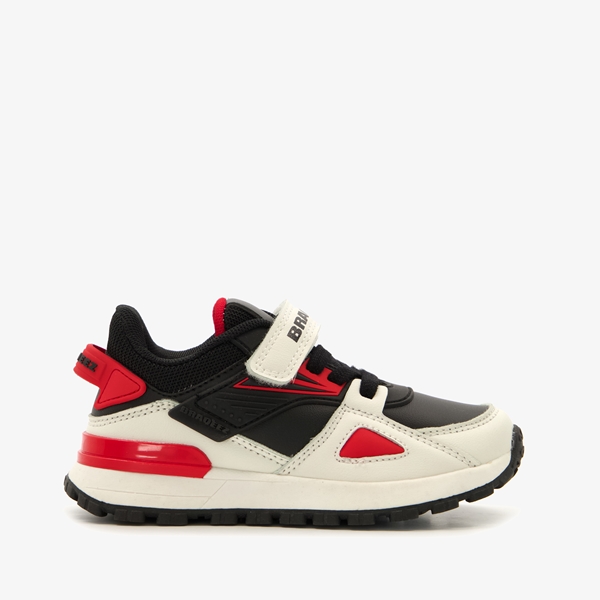 Braqeez jongens sneakers met rode details