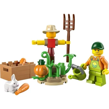 LEGO® City 30590 - Bauernhofgarten mit Vogelscheuche