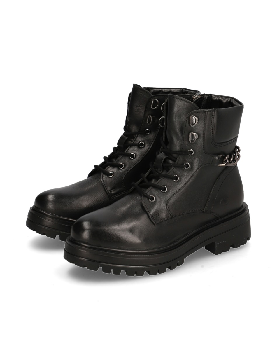 Glattleder Schnürboot