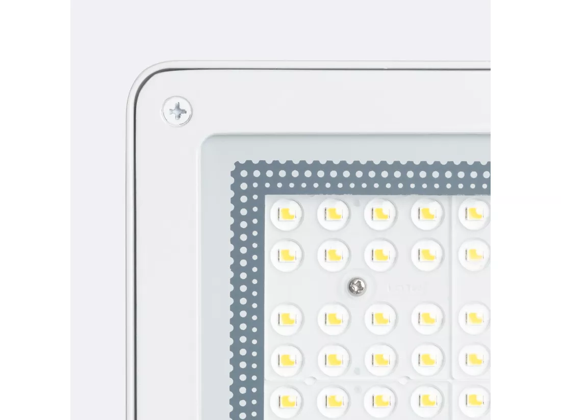 Projecteur LED 200W Dimmable 0-10V 170 lm/W IP65 ELEGANCE Slim PRO Blanc Blanc Neutre Asymétrique 80ºx155º 4000K