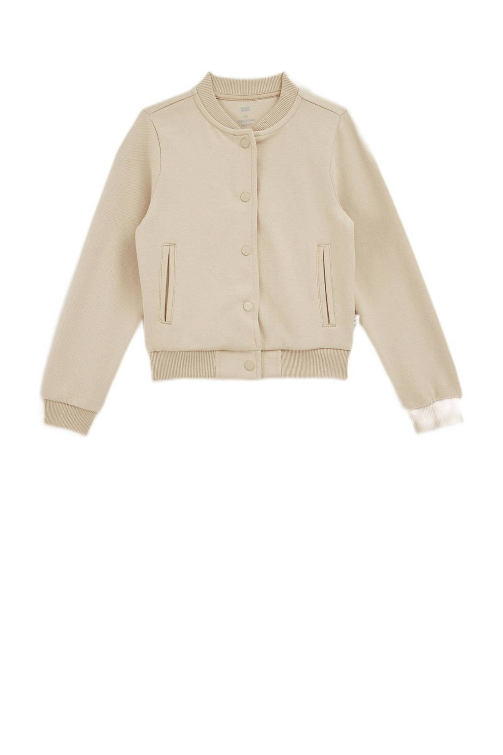 WE Fashion sweatvest beige