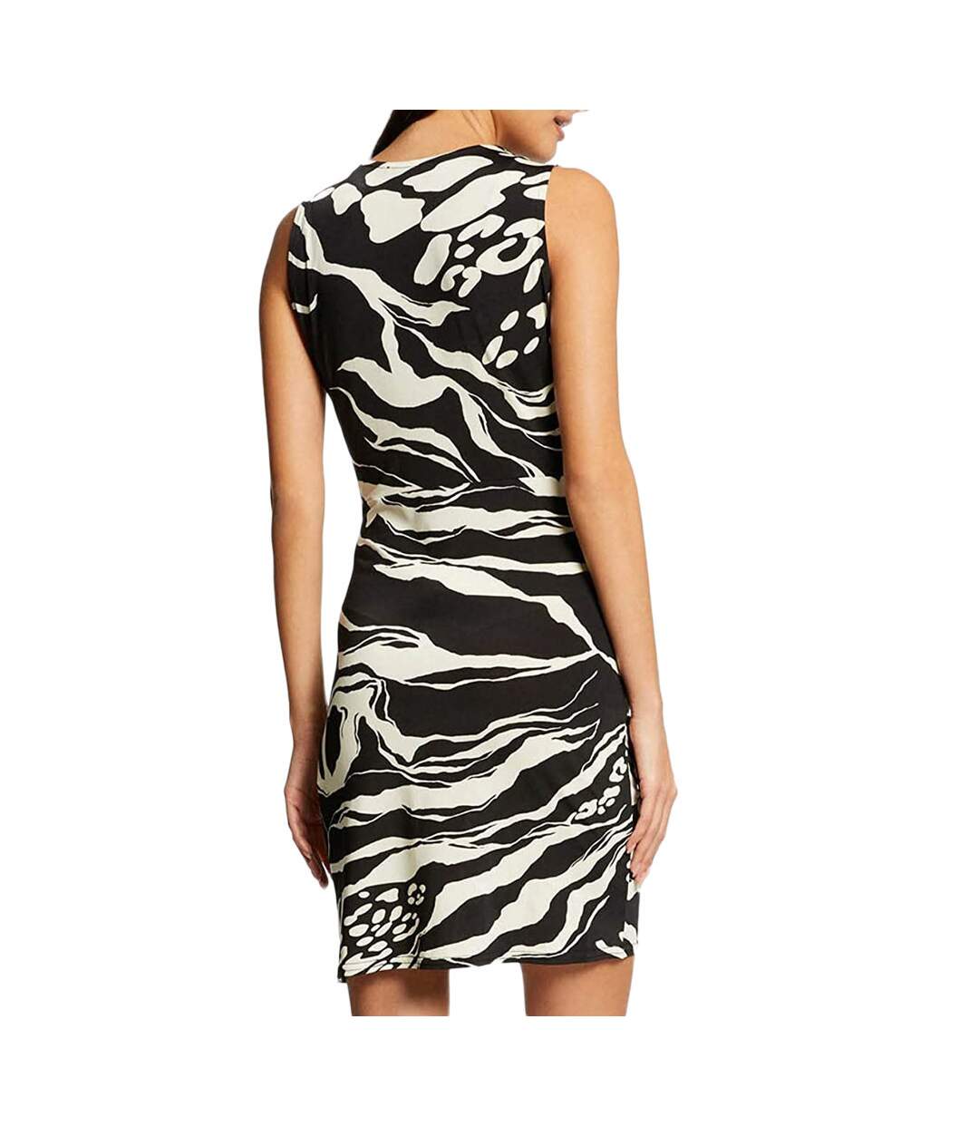 Robe Noir Imprimé Femme Morgan Rduela