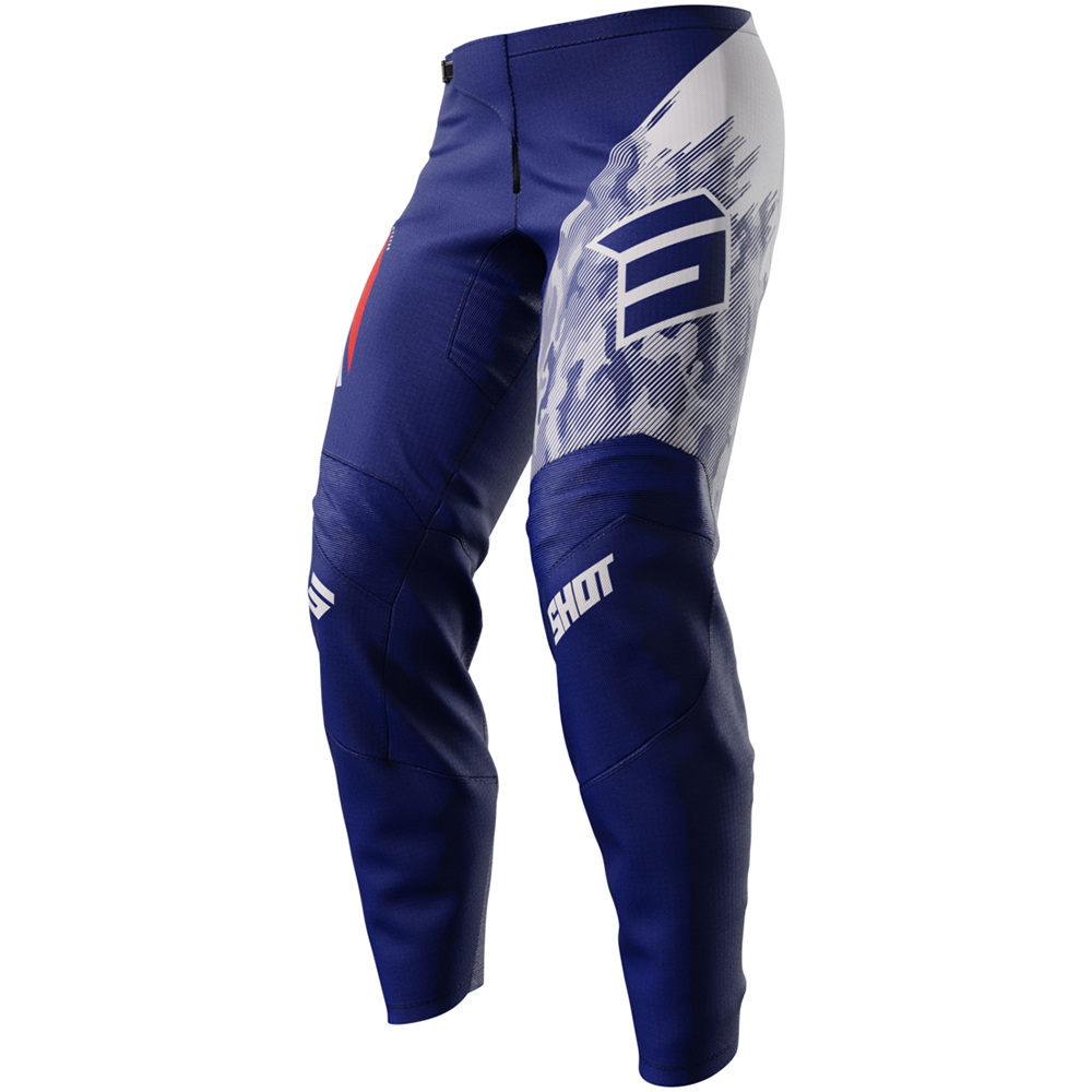Shot - Pantalon enfant Draw Kid Matrix Bleu / Blanc / Rouge
