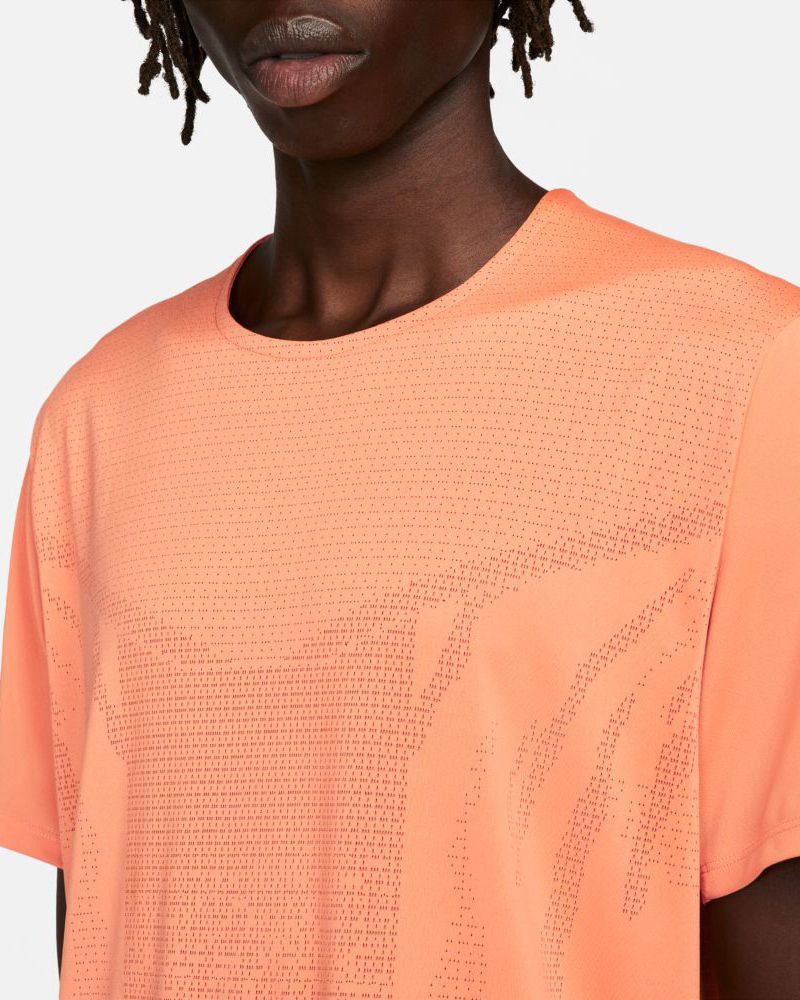 T-shirt de trail Nike Trail Orange pour homme
