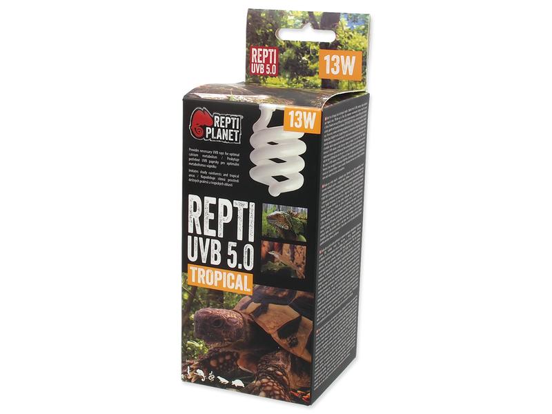 Repti Planet Terrarienlampe Sparlampe 5.0 13 W Terrarienbeleuchtung