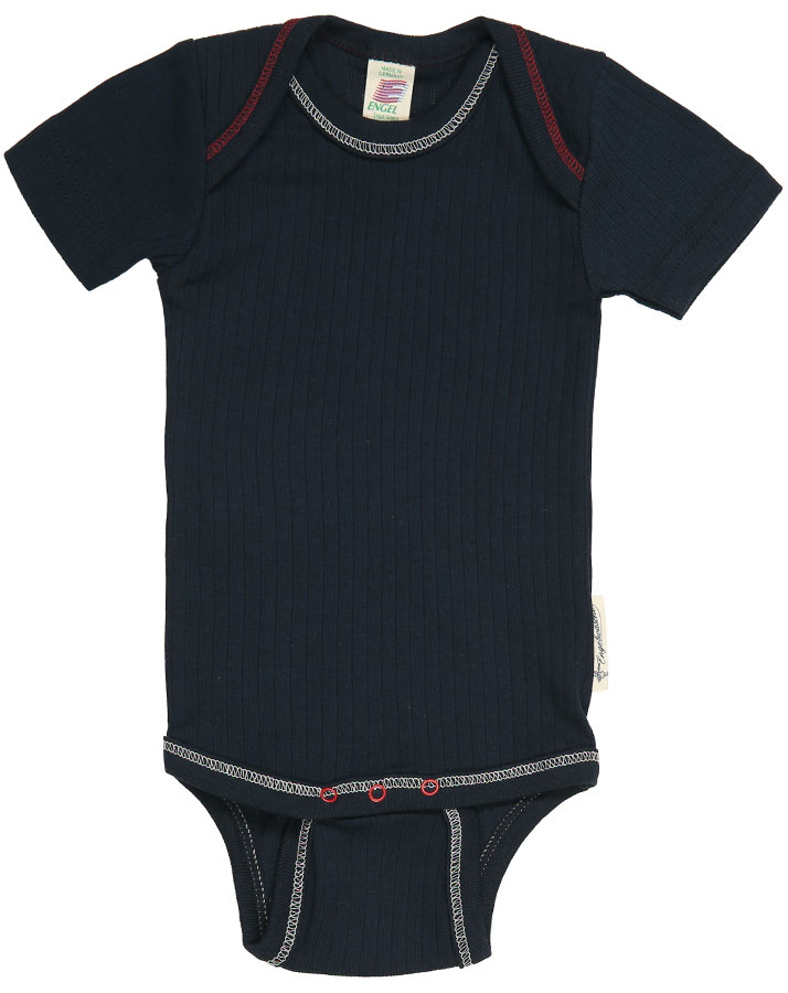 Kurzarm-Body ESSENTIAL UNI in indigo