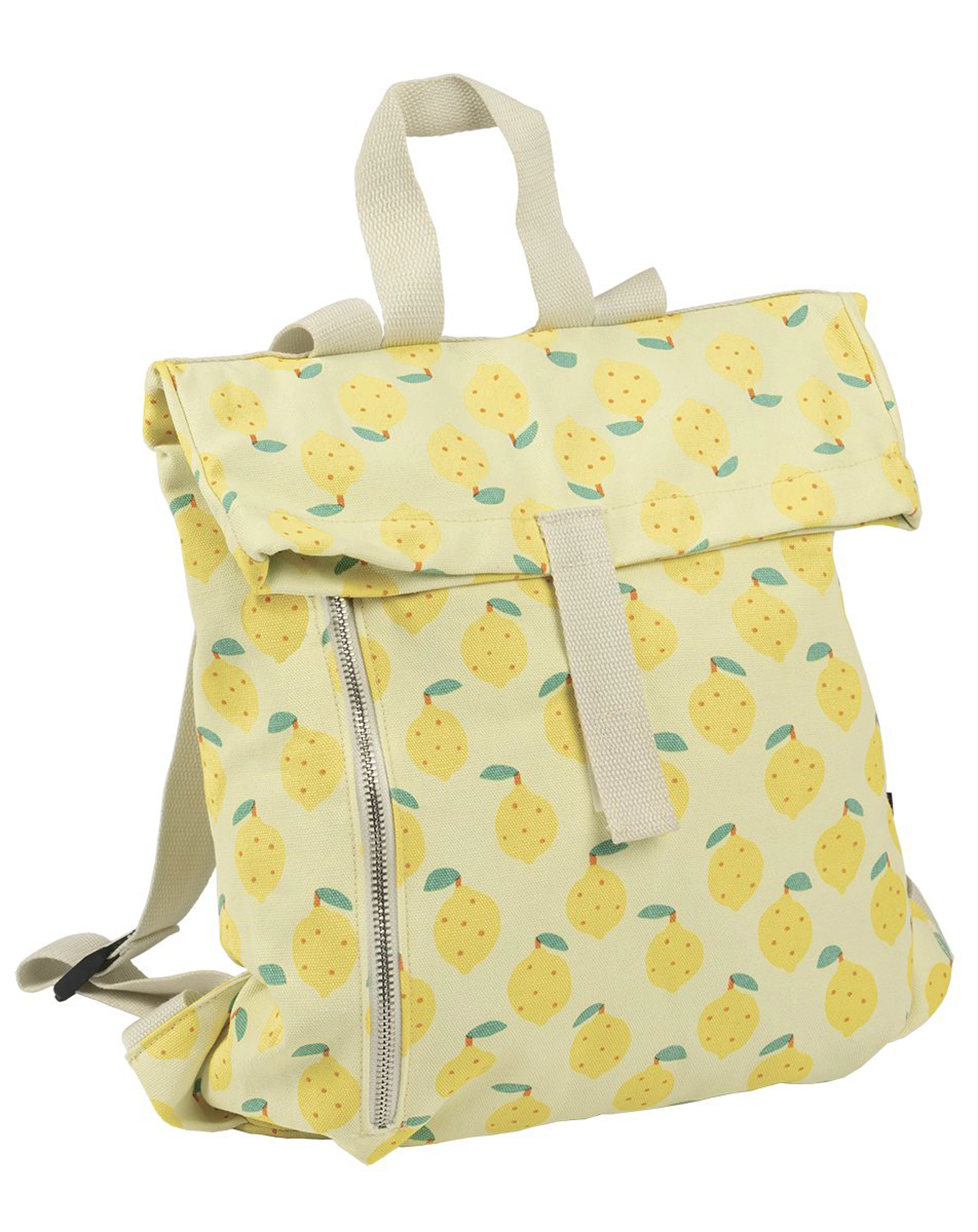 Kinderrucksack KURIER - CITRUS (38x33) in gelb