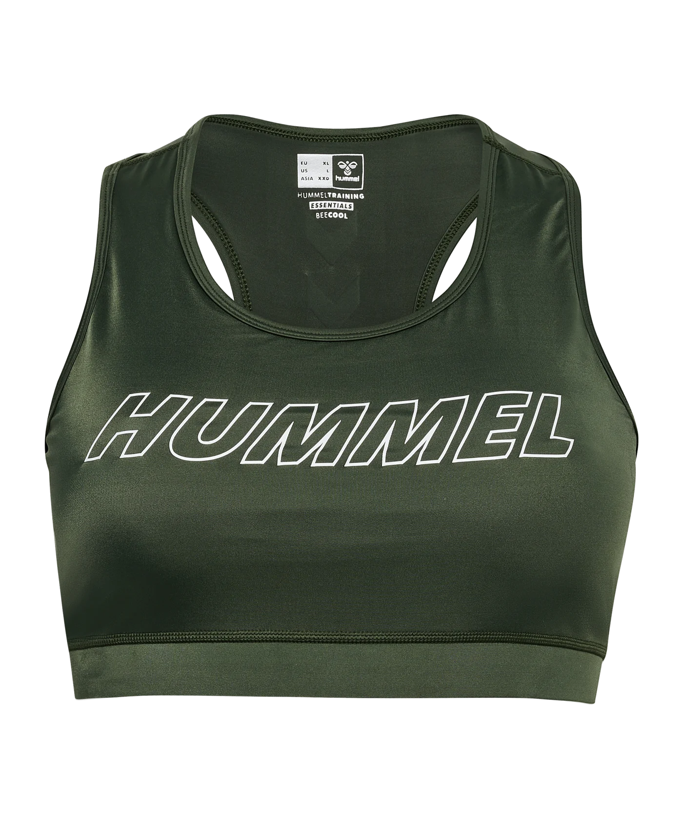 Hummel Te Curvy Plus Sport-BH Damen Grün F6126