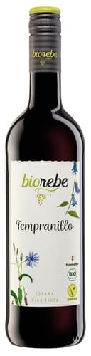 BioRebe Tempranillo BIO VEGAN Spanien IGP trocken 0,75 l