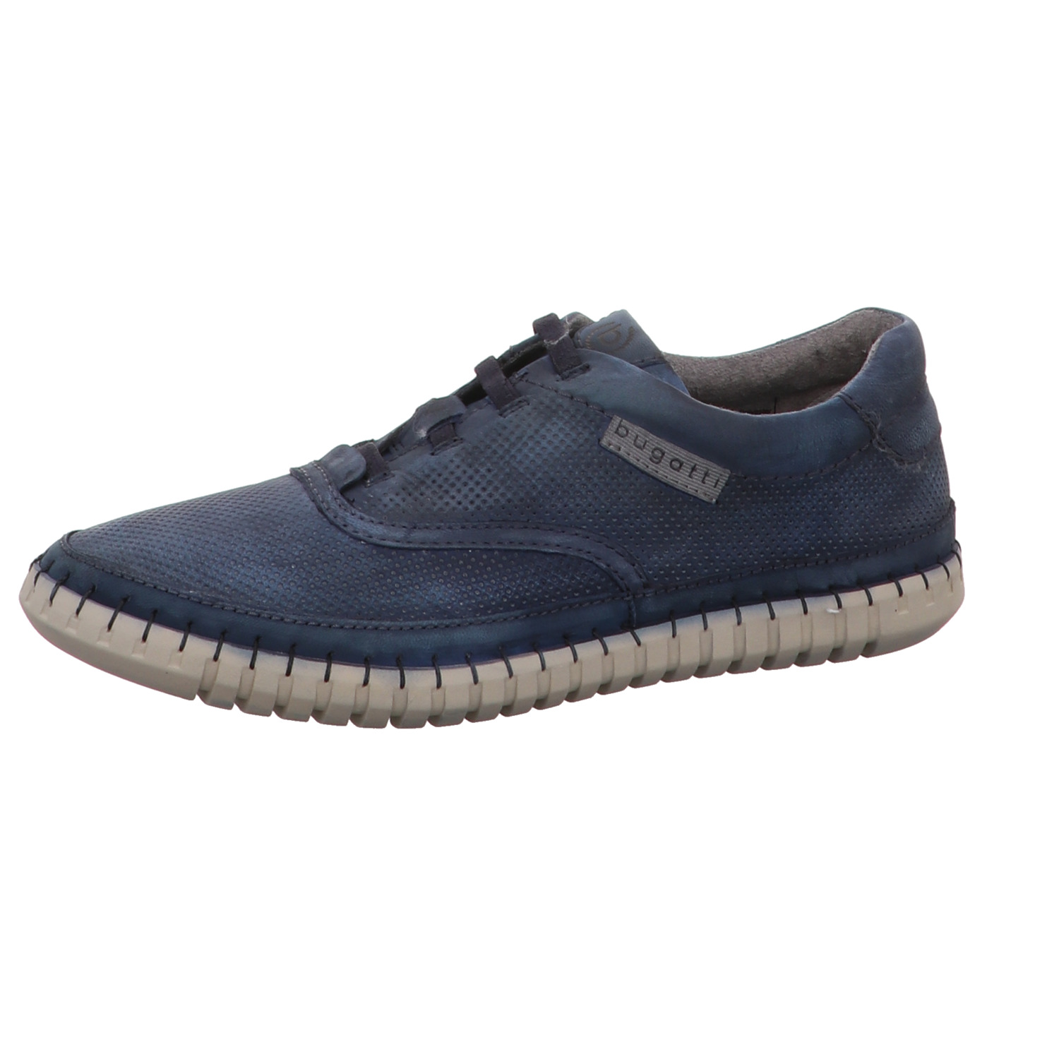 Bugatti Schnürhalbschuh blau blau