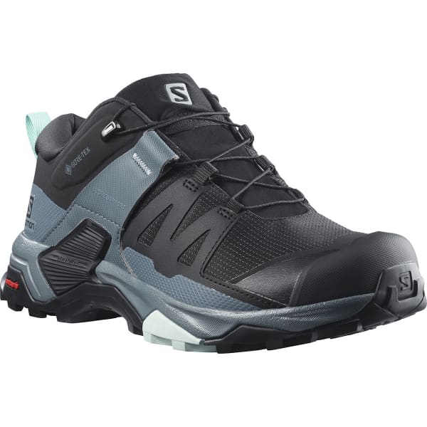 Chaussure de randonnée basse SALOMON X ULTRA 4 GORE-TEX W BLACK/STORMY WEATHER/OPAL BLUE