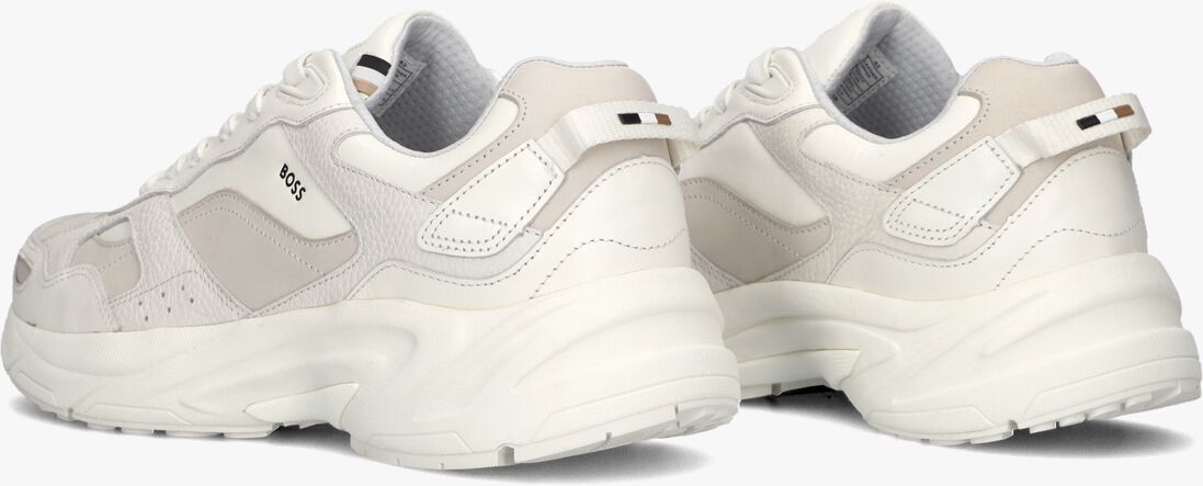 BOSS witte boss lage sneakers levitt runn