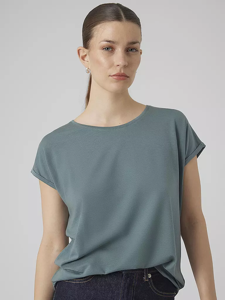 VERO MODA T-Shirt VMAVA petrol