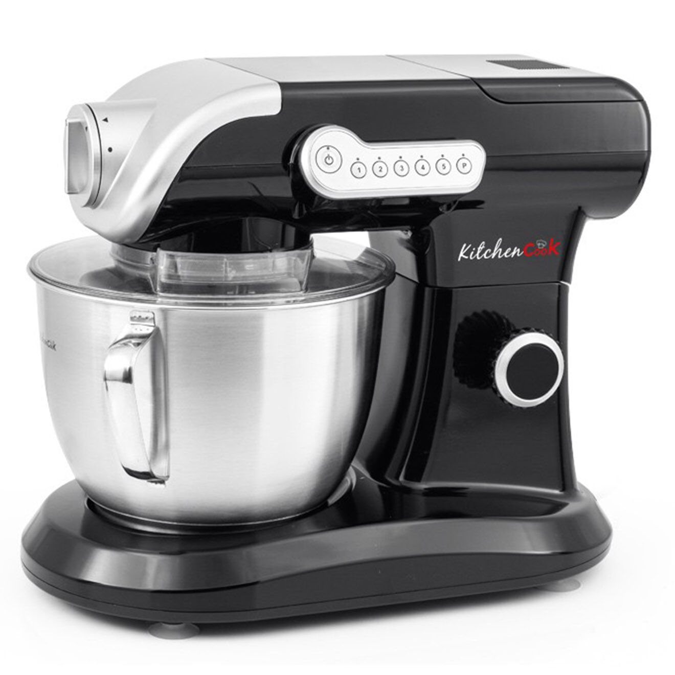 Kitchencook Robot pétrin noir - 5 L