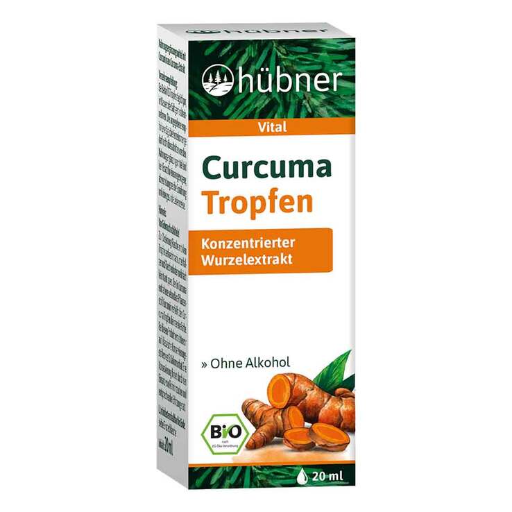 Hübner Curcuma Tropfen, 20 ml