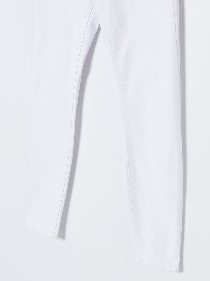 Calça jeans skinny - Branca