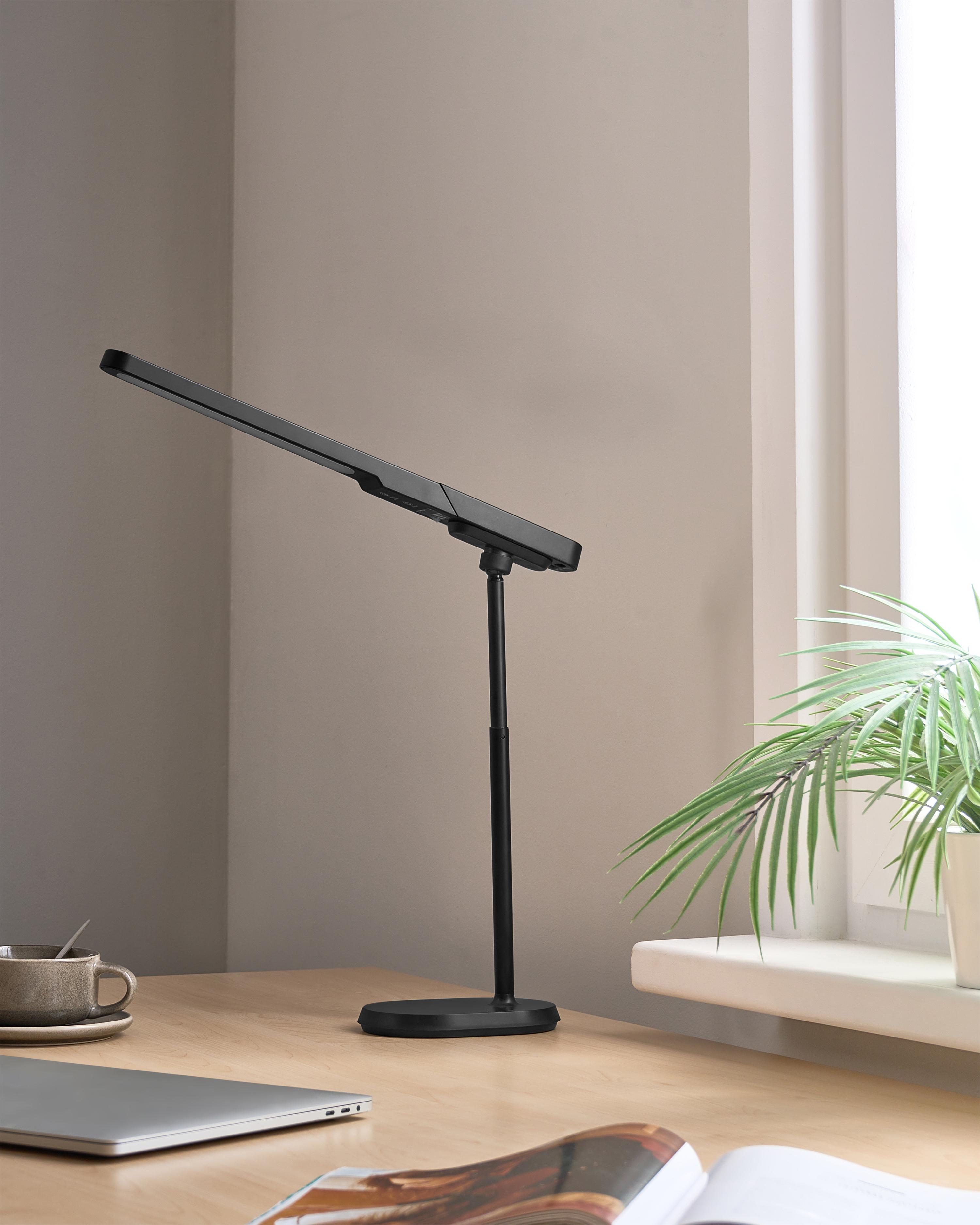 LED bureaulamp TUCANA met dimmer Zwart