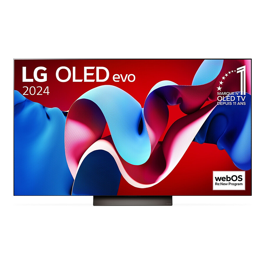 LG OLED77C4 + S95TR - TV OLED 4K UHD HDR - 195 cm - Barre de son 9.1.5