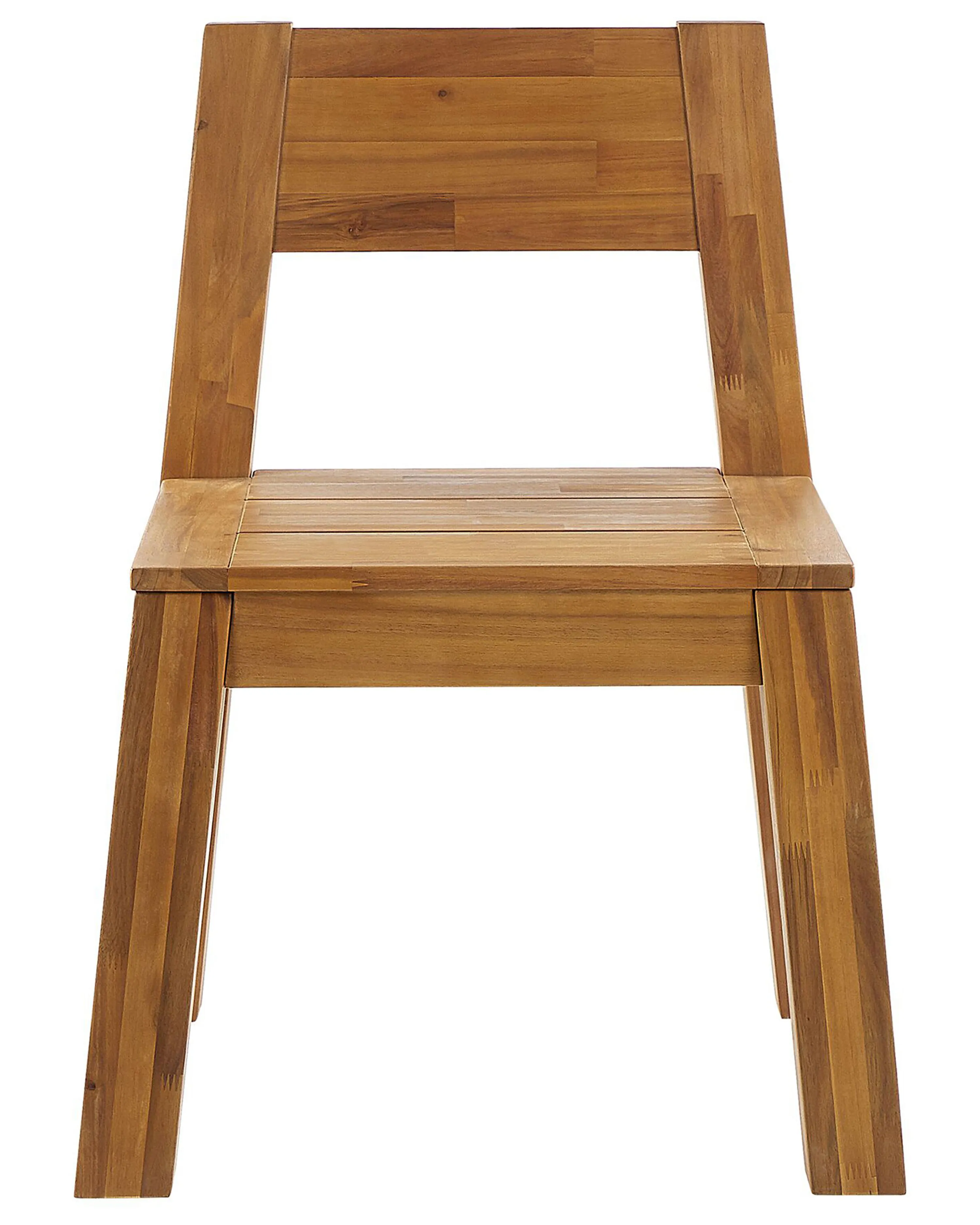 Set van 6 tuinstoelen LIVORNO Acaciahout Bruin