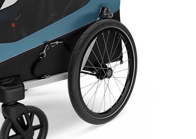 Thule Courier 2 Sykkelvogn, Aegean Blue