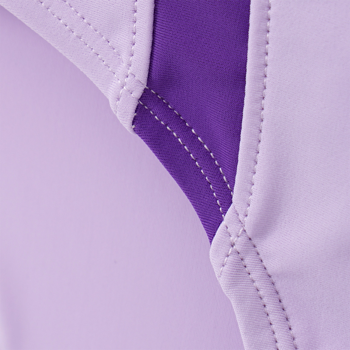 Beatwear Mädchen Sport-Badeanzug mit Ringerrücken flieder